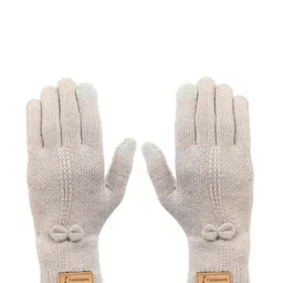 FabSeasons Women Acrylic Winter Gloves-image-45