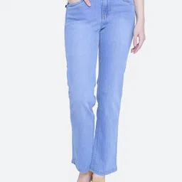 FCK-3 Women Straight Fit High-Rise Light Fade Stretchable Jeans-picture-24