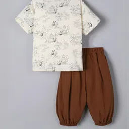 hopscotch 2-Pc Panda Bow Applique Shirt & Shorts image 5