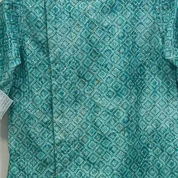 MASTARANG Boys Solid Printed Kurta with Trousers image 4