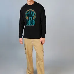 Bewakoof Men Printed Pure Cotton T-shirt image 3