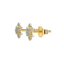 VALANOVA 14K Yellow Gold 0.15 Ct Lab Grown Diamond Earrings image 3