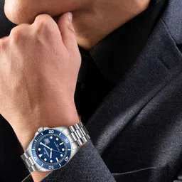 TORNADO Men Dial & Stainless Steel Bracelet Style Straps Analogue Watch T22001-SBSN image 5