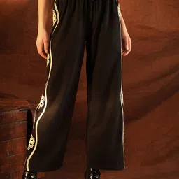 Kazo Women Embroidered Trousers-picture-13