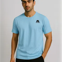 ANTUM Men Brand Logo Printed T-shirt-image-6