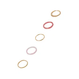 Accessorize Pack Of 5 Finger Rings image 3