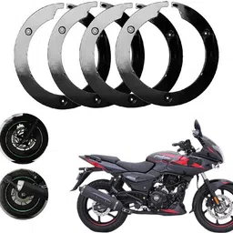 sunriders Bike Wheel Cover 17 Inch For Bajaj Pulsar 220 F Black Setof 4 Pc Wheel Cover For NA NA-picture-37