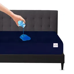 OyO Baby Blue Terry Water Resistant Mattress Protector-image-69