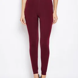 OGIMI- Ohh Give me Women Stretchable Mid Rise Thermal Bottoms-picture-30