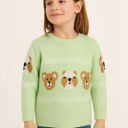 KNITCO Unisex Kids Animal Printed Pullover-picture-21