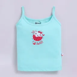 MooNKids Infants Pack Of 3 Printed Pure Cotton Vests R1-MK_Slip_3 p.blu ylw pnk image 3