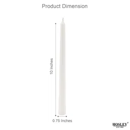 HOSLEY White 4 pieces Pillar Candle-picture-34