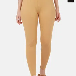 VANSIRI Pack Of 3 Pure Cotton Slim-Fit Ankle-Length Leggings-picture-36