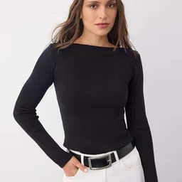 Trendyol Women Ribbed Pullover-image-66