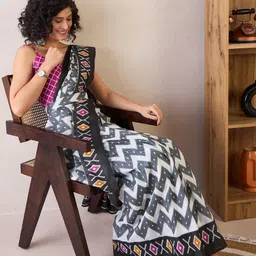 Saree mall Ikat Sarees-picture-13