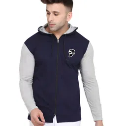 BEYOU FASHION Solid Hooded Slim Fit T-shirt-picture-40