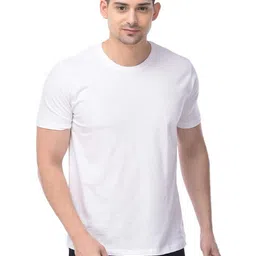 COLOR CAPITAL Unisex Solid Round Neck Cotton T-Shirts image 3