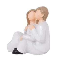 Zart White Idol Showpiece image 3