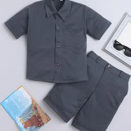 FOURFOLDS Boys Shirt with Shorts-picture-10