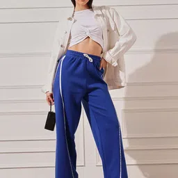 STREET 9 Women Relaxed Loose Fit Trousers-picture-24