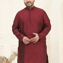 SOJANYA PLUS Men Geometric Kurta-picture-37