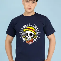 BRAWNY BATTLER Graphic Printed Round-Neck Pure Cotton Regular Fit T-shirt-picture-14