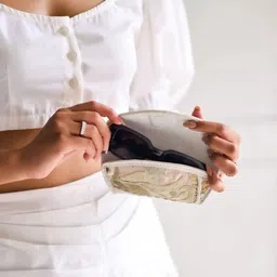 Needles Play Embellished Sunglasses Case image 2