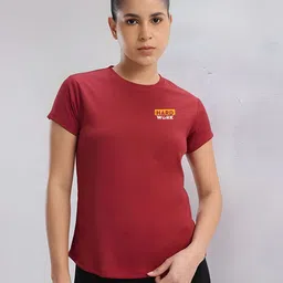 CORSICA Women Printed Applique T-shirt-image-49