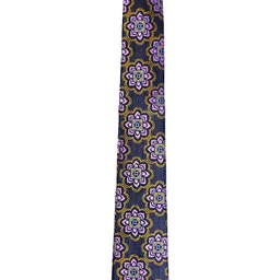 Leonardi Men Printed Skinny Tie image 4