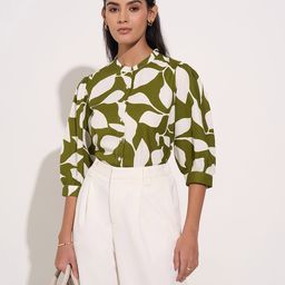 Annabelle by Pantaloons Geometric Print Top-picture-19