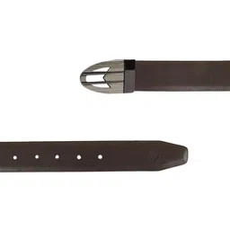 The Roadster Life Co. Men Textured Leather Reversible Belt image 3