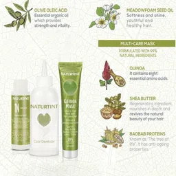 Naturtint Pure Grey Coverage Permanent Hair Color - 170 ml - 4G Golden Chestnut image 4