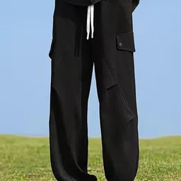 StyleCast x Revolte Men Loose Fit Pleated Trousers-image-20