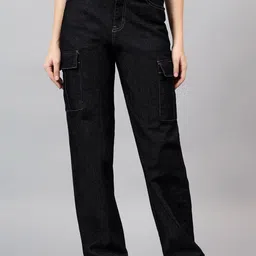 Kotty Women Straight Fit High-Rise Stretchable Jeans-picture-20