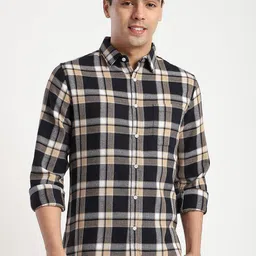 R&B Men Checked Casual Shirt-picture-27