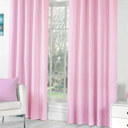 BELLA TRUE Pink 2 Pieces Long Door Curtains-picture-27
