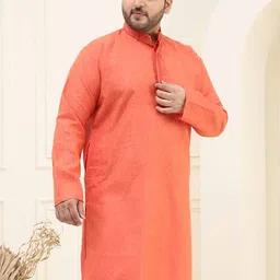 SOJANYA PLUS Abstract Printed Mandarin Collar Cotton Regular Straight Kurta image 3