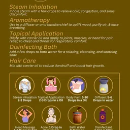 ULLASSA Eucalyptus Essential Oil- 10 ml image 4