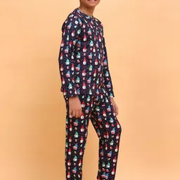 Ninos Dreams Kids Printed Night suit-image-4