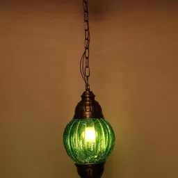 SOMIL Green Glass Cylinder Ceiling Lamps-picture-49