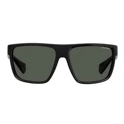 Polaroid Men Grey Lens & Black Square Sunglasses with UV Protected Lens-picture-37