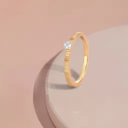 Mia by Tanishq 14KT Finger Ring Diamond-picture-11