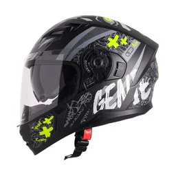 Steelbird Unisex Printed SBA 21 DV Genie Full-Face Scratch-Resistant Motorbike Helmet-picture-12