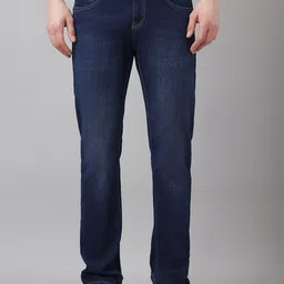 Richlook Men Comfort Slim Fit Light Fade Stretchable Jeans-picture-14