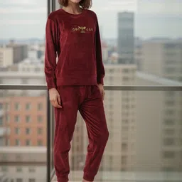 BAESD Printed Round Neck long Sleeves Sweatshirt & Jogger image 3