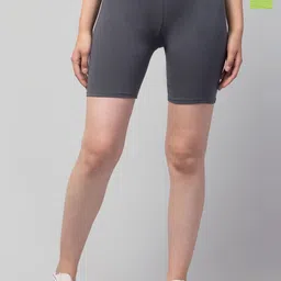 HIRRUX Women Pack of 2 Skinny Fit Low-Rise Running Sports Shorts-image-85