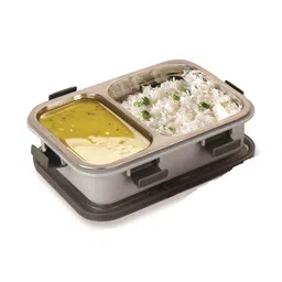 MyPro Grey 2025 Stainless Steel Dishwasher and Microwave Safe Lunch Box-picture-18