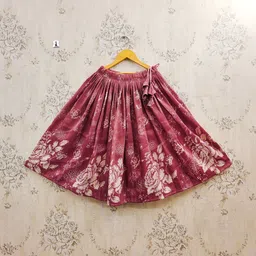 JOVK DESIGN Girls Printed Semi-Stitched Lehenga Choli image 2