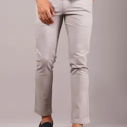 V-Mart Men Regular Fit Chinos Trousers image 3