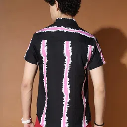 TANDUL Smart Fit Abstract Printed Spread Collar Casual Shirt image 2